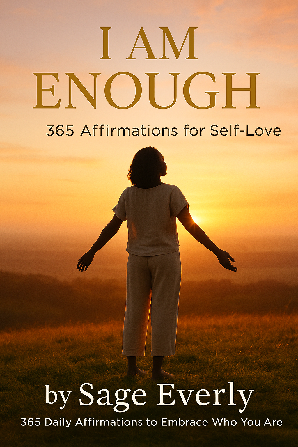 Book cover: 365 Affirmations for Self-Love by Sage Everly